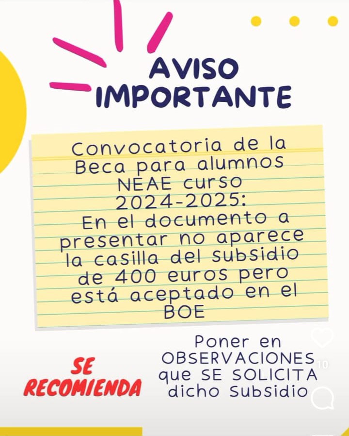 aviso ayuda